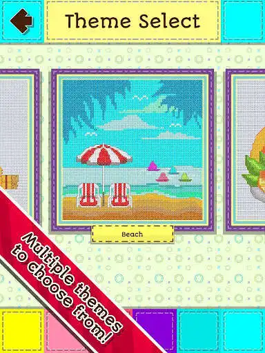 Play GOGO Cross Stitch as an online game GOGO Cross Stitch with UptoPlay