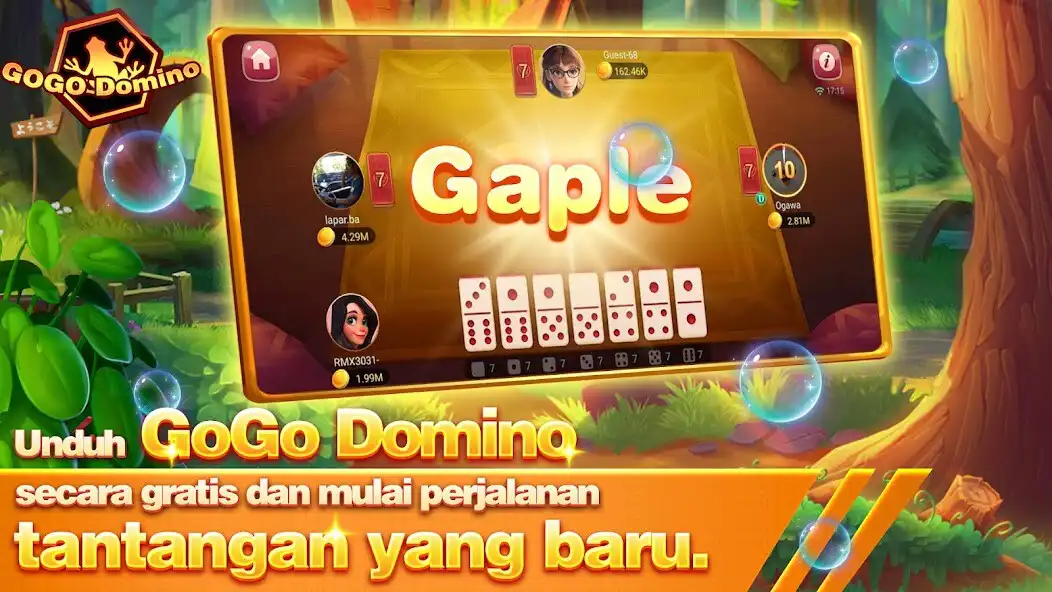 Play GoGo Domino-Play Gaple  and enjoy GoGo Domino-Play Gaple with UptoPlay