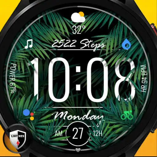 Play Go Green Watch Face 017 APK