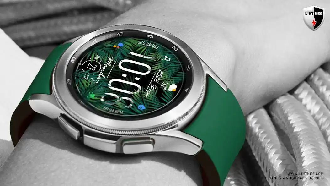 Play Go Green Watch Face 017  and enjoy Go Green Watch Face 017 with UptoPlay