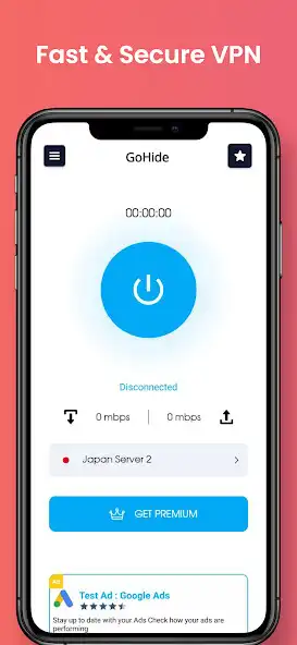 Play GoHide - Fast  Secure VPN  and enjoy GoHide - Fast  Secure VPN with UptoPlay