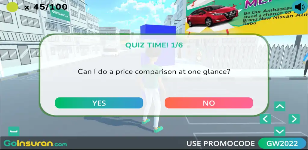 Play GoInsuran World Mobile as an online game GoInsuran World Mobile with UptoPlay