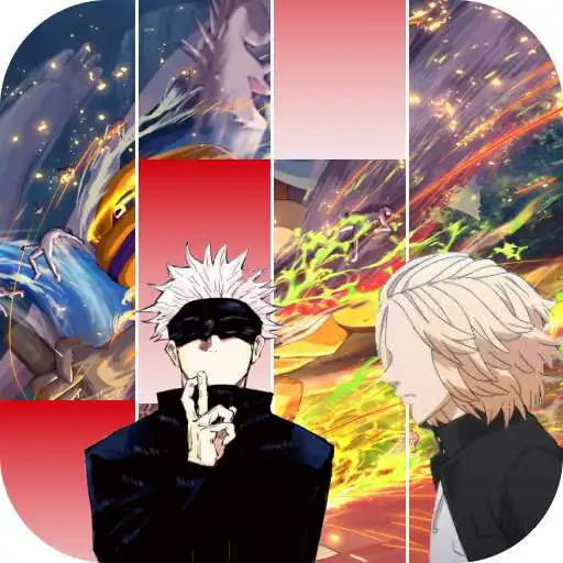 Play Gojo Jujutsu X Manjiro Tokyo Revenge Piano Tiles APK