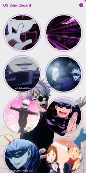 Play GoJo Satoru Soundboard  and enjoy GoJo Satoru Soundboard with UptoPlay