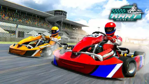 Play Go-Kart Car Racing Game 2022 as an online game Go-Kart Car Racing Game 2022 with UptoPlay