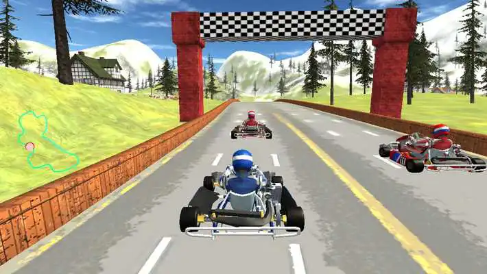 Play GO KART CHAMPIONSHIP 3D