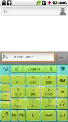 Play GO Keyboard Brisk2012 theme