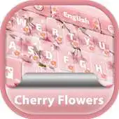 Free play online GO Keyboard Cherry Flowers APK