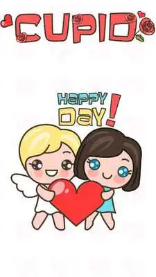 Play GO Keyboard Cupid Sticker