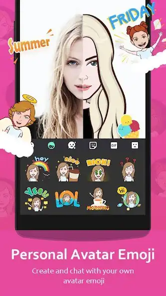 Play GO Keyboard - Emojis  Themes as an online game GO Keyboard - Emojis  Themes with UptoPlay