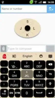 Play GO Keyboard Ink theme
