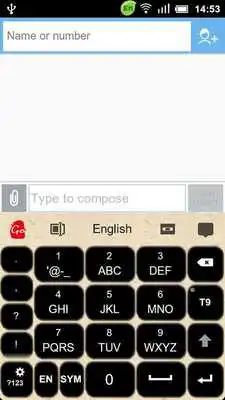 Play GO Keyboard Ink theme