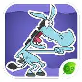 Free play online GO Keyboard Sticker Donkey APK