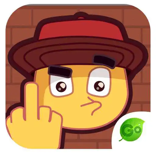 Free play online GO Keyboard Sticker Flippy  APK