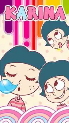 Play GO Keyboard Sticker Karina