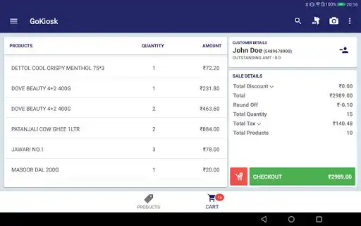 Play GoKiosk - Self Checkout POS as an online game GoKiosk - Self Checkout POS with UptoPlay