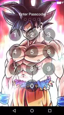 Play Goku Anime Super HD Lock Screen