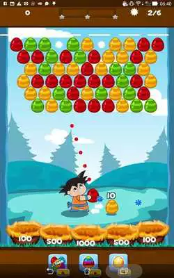 Play Goku Bubble Shooter
