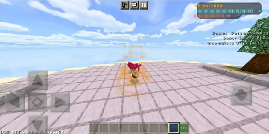 Play goku saiyan skin for mcpe and  as an online game goku saiyan skin for mcpe and  with UptoPlay