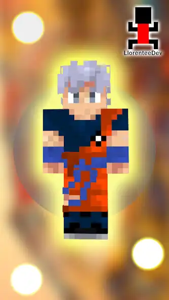 Play Goku skins for Minecraft PE  and enjoy Goku skins for Minecraft PE with UptoPlay