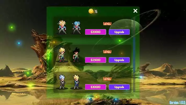Play Goku Super Saiyan : Goku Final Shadow Fight.