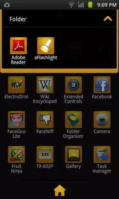 Play GO Launcher EX Theme BlackGold