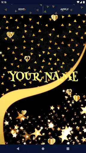 Play Gold 4K Hearts Live Wallpaper as an online game Gold 4K Hearts Live Wallpaper with UptoPlay