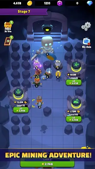 Play Gold and Heroes - Idle Dig  and enjoy Gold and Heroes - Idle Dig with UptoPlay
