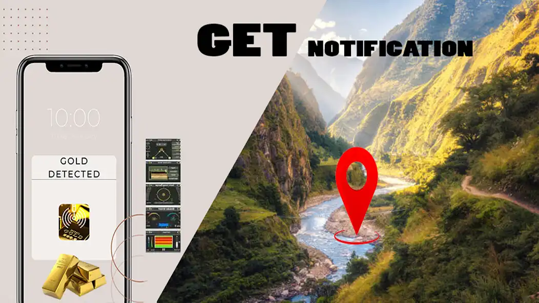 Play Gold And Metal Detector 2 in 1  and enjoy Gold And Metal Detector 2 in 1 with UptoPlay