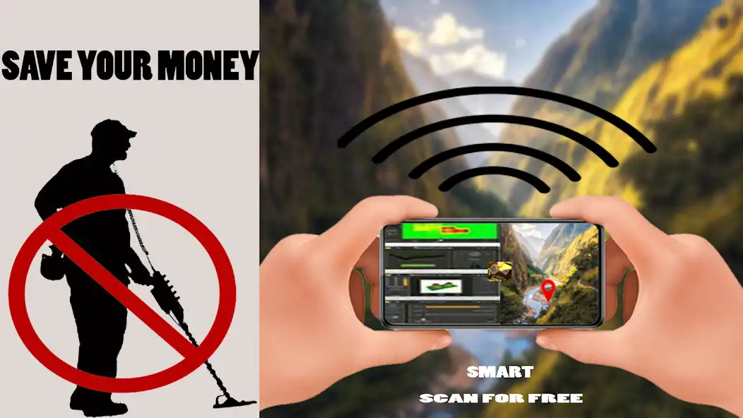 Play Gold And Metal Detector 2 in 1 as an online game Gold And Metal Detector 2 in 1 with UptoPlay