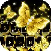 Free play online Gold butterfly keyboard APK Free play online Gold butterfly keyboard APK
