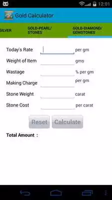 Play Gold Calculator