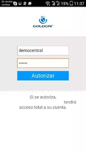 Play APK Goldcar GPS  and enjoy Goldcar GPS with UptoPlay com.goldcar.goldcar_app