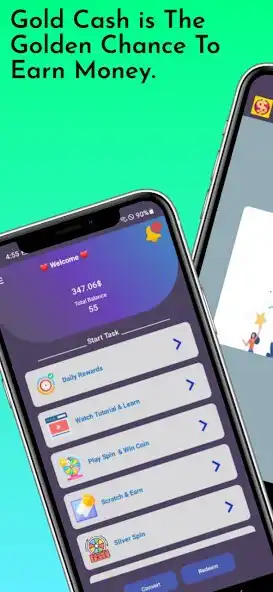 Play Gold Cash - Earn Real Money  and enjoy Gold Cash - Earn Real Money with UptoPlay