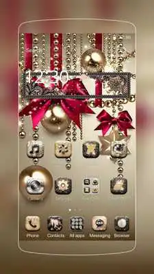 Play Gold Christmas Decoration