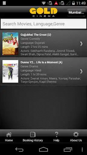 Play Gold Cinema as an online game Gold Cinema with UptoPlay