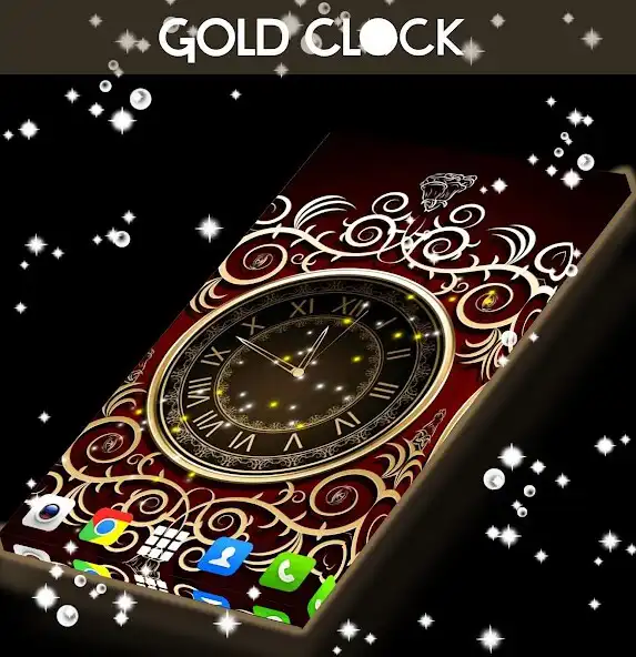 Play Gold Clock 2021  and enjoy Gold Clock 2021 with UptoPlay