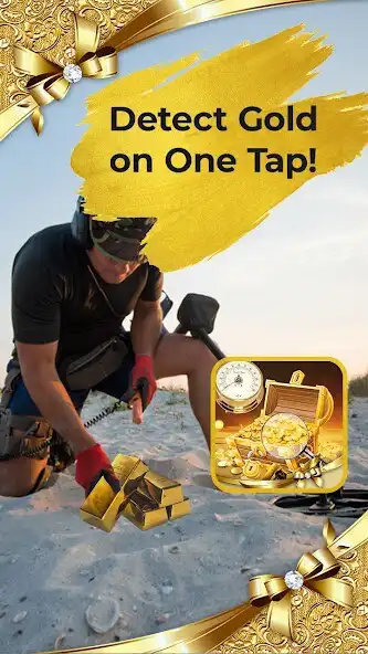 Play Gold detector 2021: Gold finde  and enjoy Gold detector 2021: Gold finde with UptoPlay