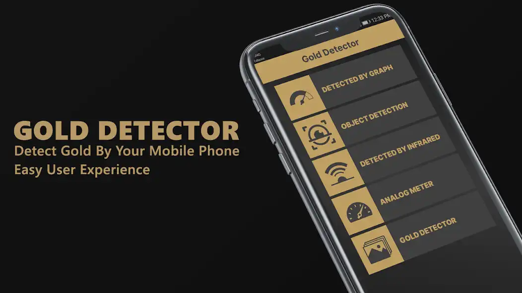 Play Gold Detector App With Sound as an online game Gold Detector App With Sound with UptoPlay