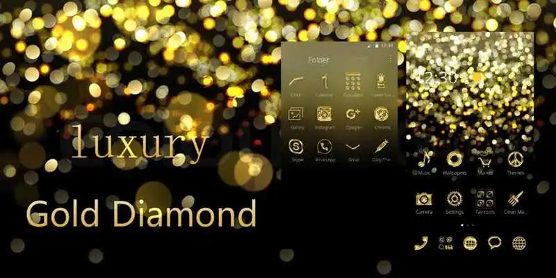 Play Gold Diamond Gliiter Theme