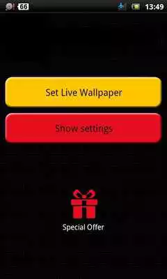Play gold dragon live wallpaper
