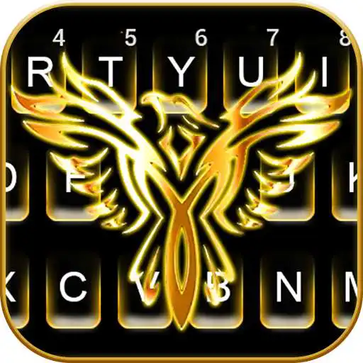 Play Gold Eagle Keyboard Theme APK Play Gold Eagle Keyboard Theme APK