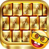 Free play online Gold Emoji Keyboard Changer APK