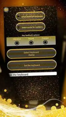 Play Gold Emoji Keyboard Changer