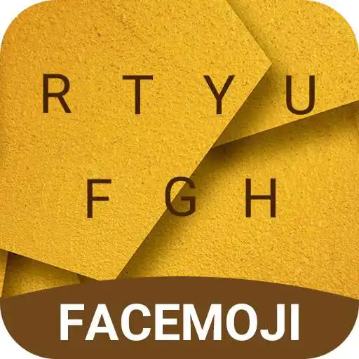 Free play online Gold Emoji Keyboard Theme  APK