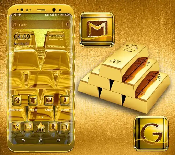 Play Golden Bricks Launcher Theme  and enjoy Golden Bricks Launcher Theme with UptoPlay
