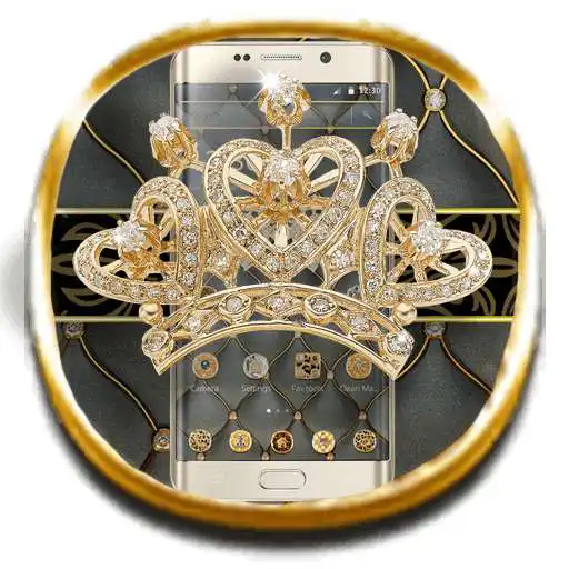 Run free android online Golden Diamond Crown Theme APK Run free android online Golden Diamond Crown Theme APK