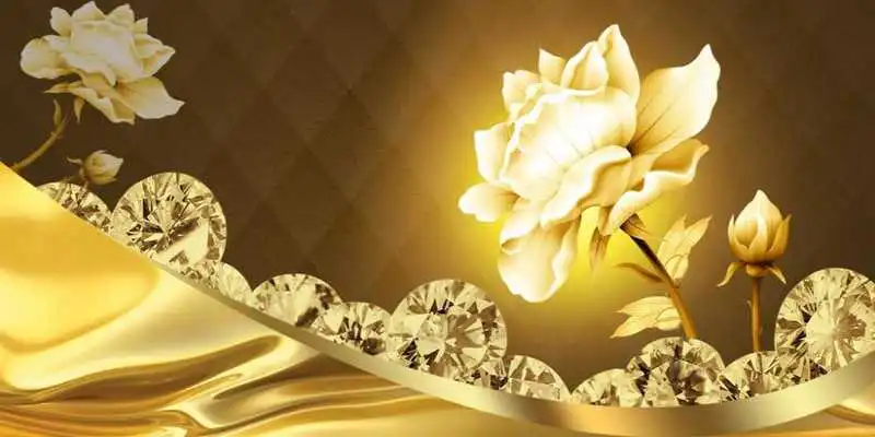 Play Golden Diamond Flowers Play Golden Diamond Flowers