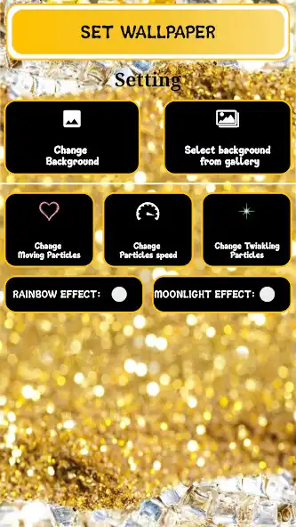 Play Golden Diamond Live Wallpaper  and enjoy Golden Diamond Live Wallpaper with UptoPlay