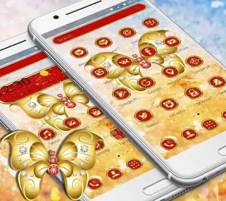 Play Golden Diamond Shiny Butterfly Theme